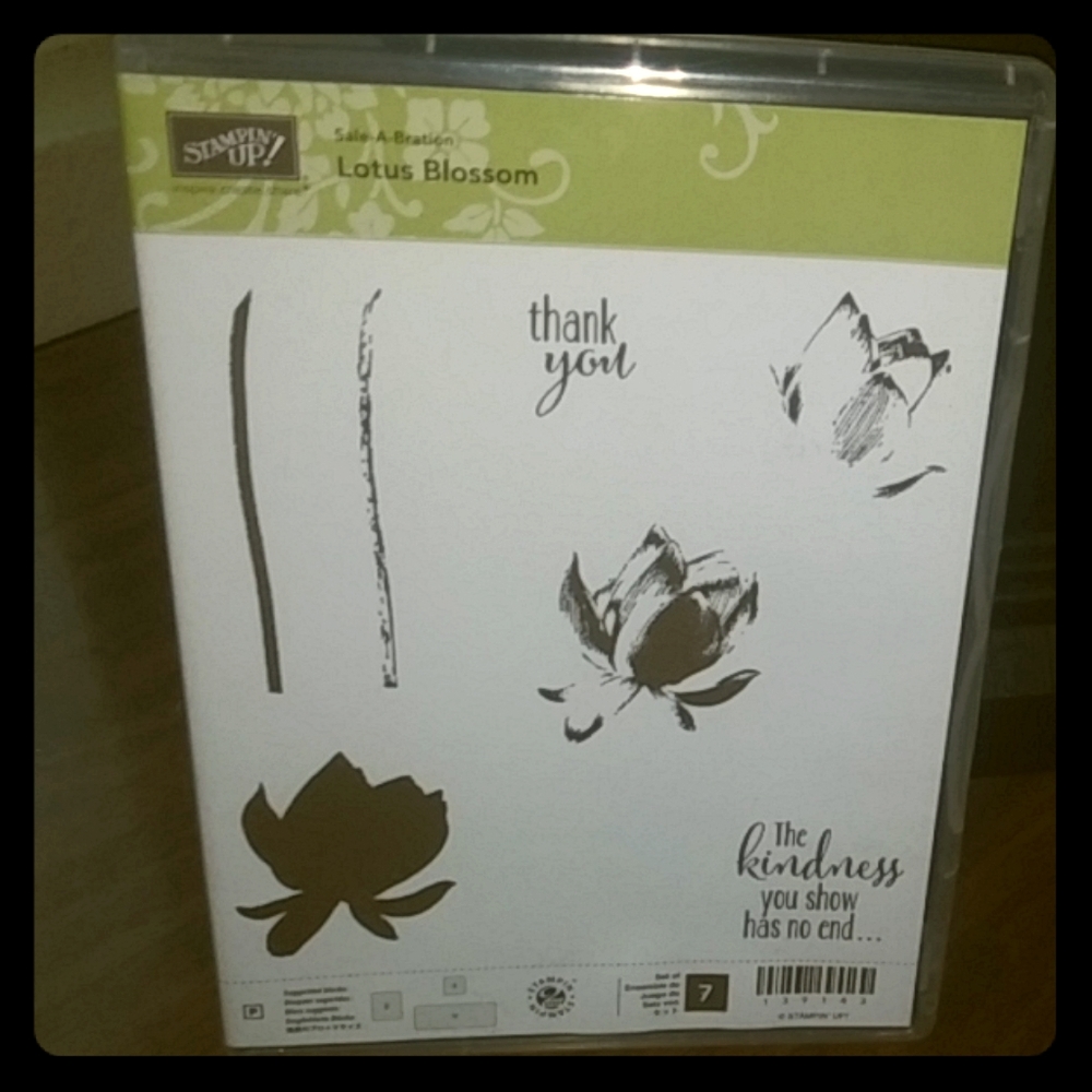STAMPIN UP Flowers Stamp